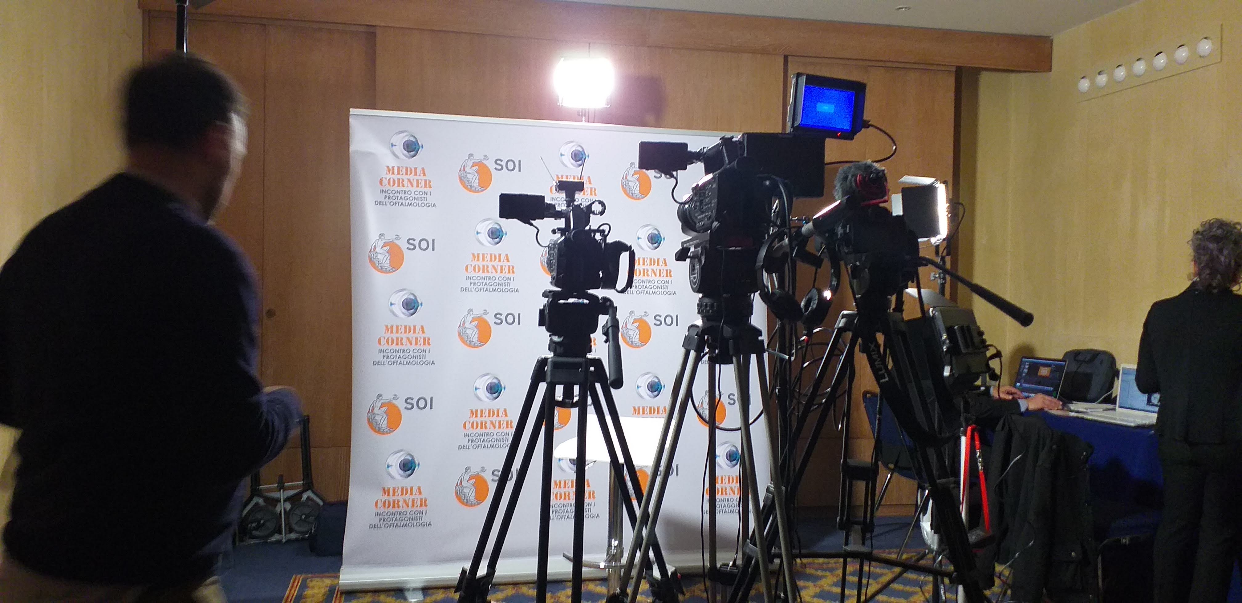 Backstage operativo durante produzione live