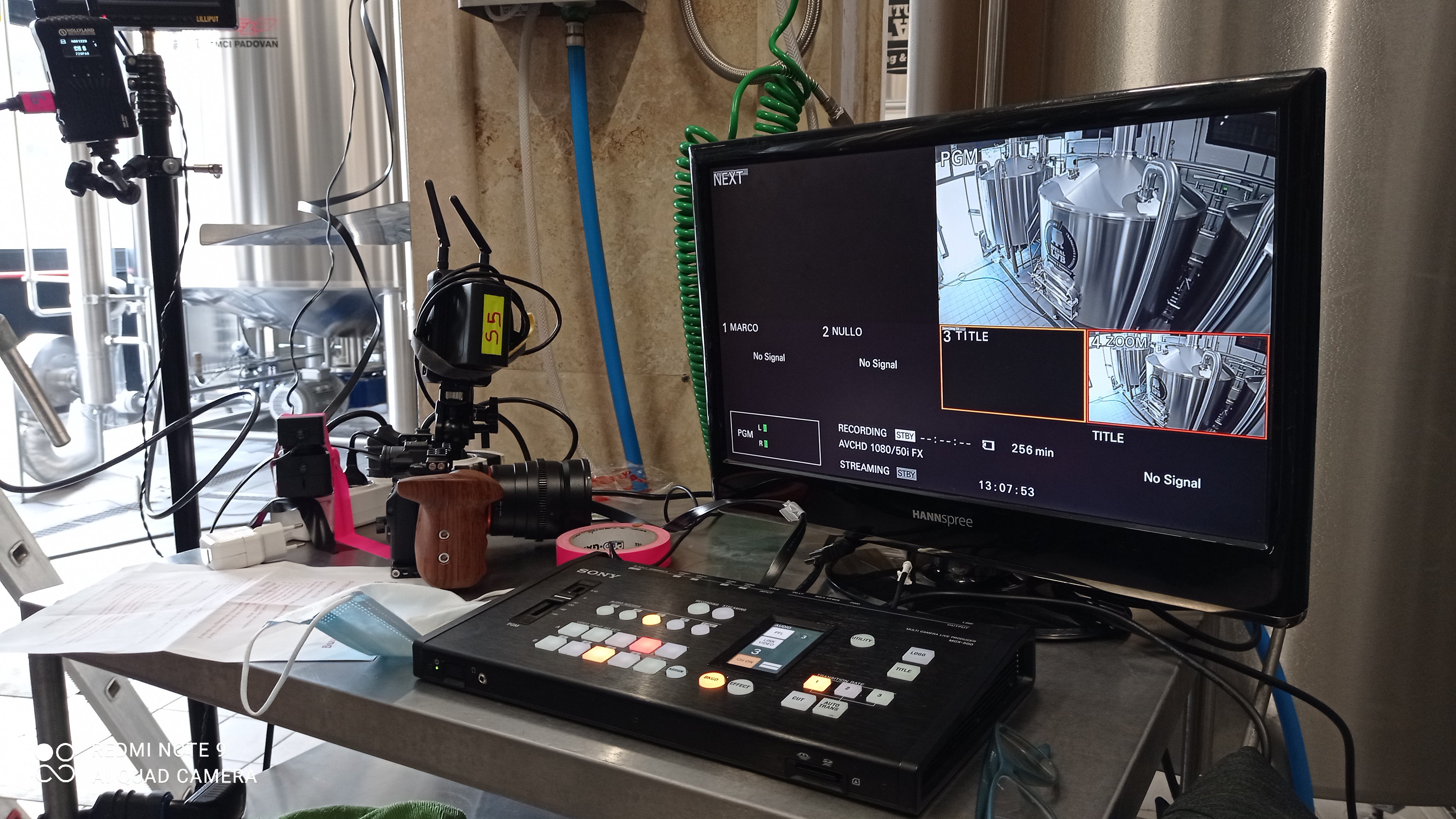 Servizi video per evento live indoor
